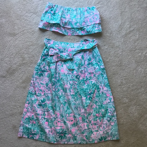 NWT Lilly Pulitzer Lenora Set - Picture 4 of 8